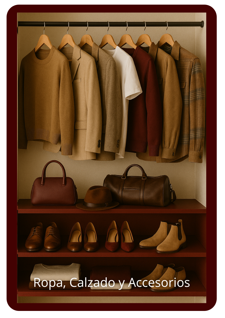 Ropa, Calzado y Accesorios
