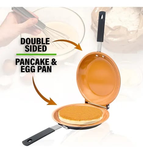 Sarten Antihaderente Doble Cara