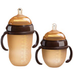 Biberón de silicona antiasfixia y anticólicos