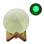 Lámpara Luna Llena LED 3D