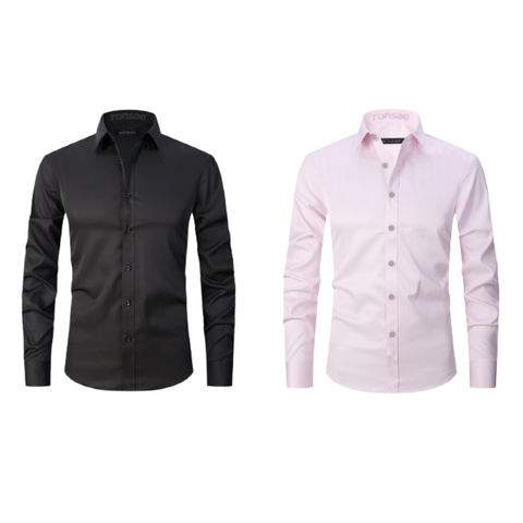 Camisa Social Milano Antarrugas – Compra 1 y Llévate 2