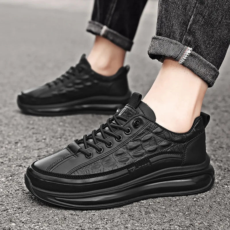 Zapatos de cuero genuino