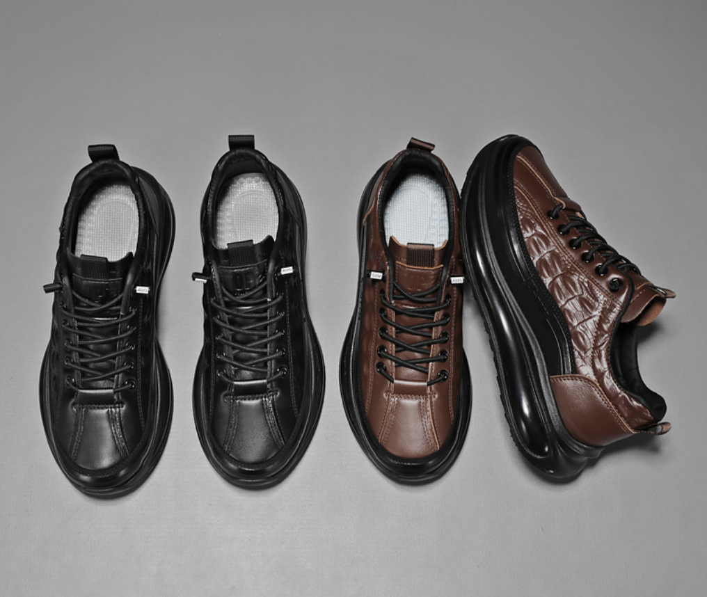 Zapatos de cuero genuino