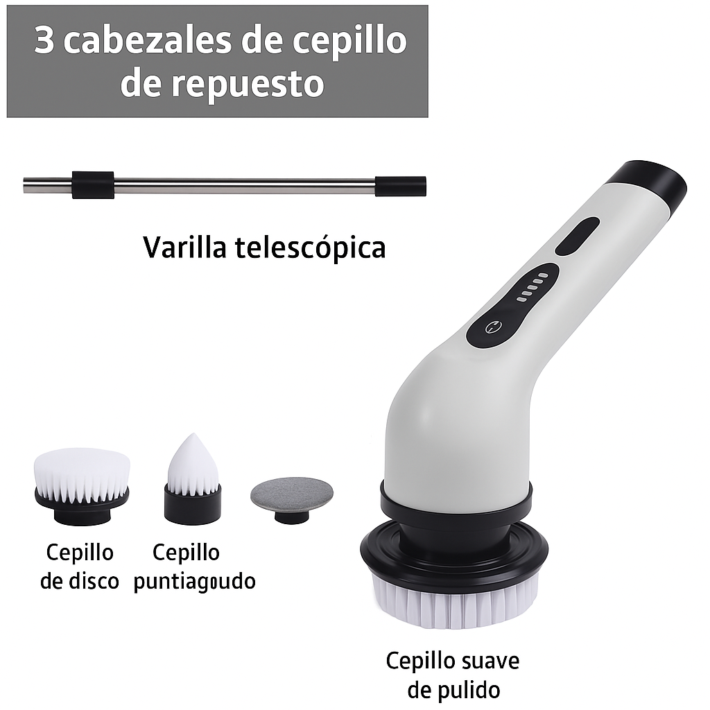 Cepillo de Limpieza Eléctrico