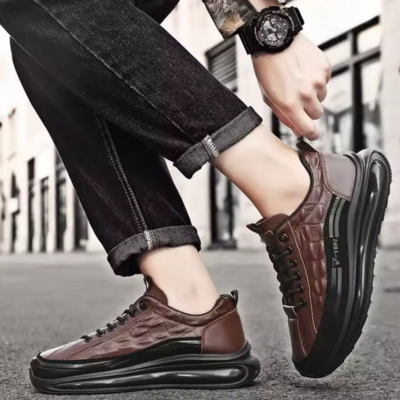 Zapatos de cuero genuino