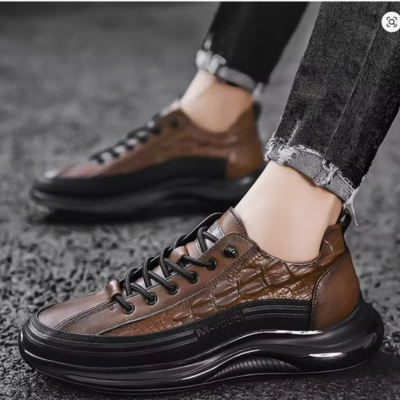 Zapatos de cuero genuino