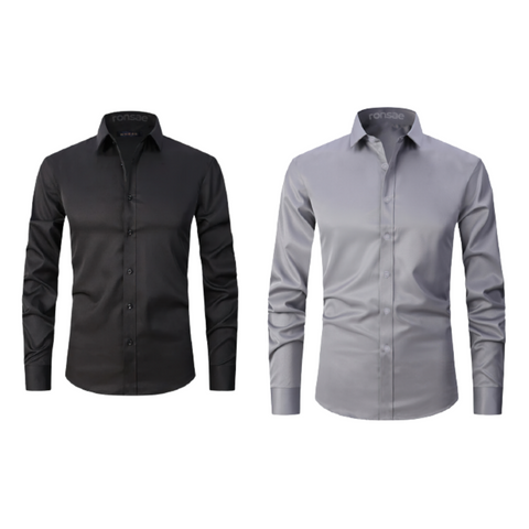 Camisa Social Milano Antarrugas – Compra 1 y Llévate 2
