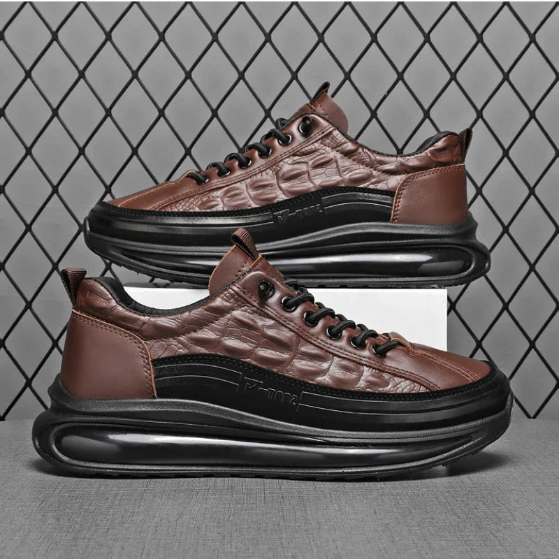 Zapatos de cuero genuino