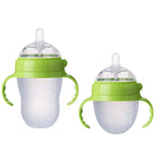 Biberón de silicona antiasfixia y anticólicos