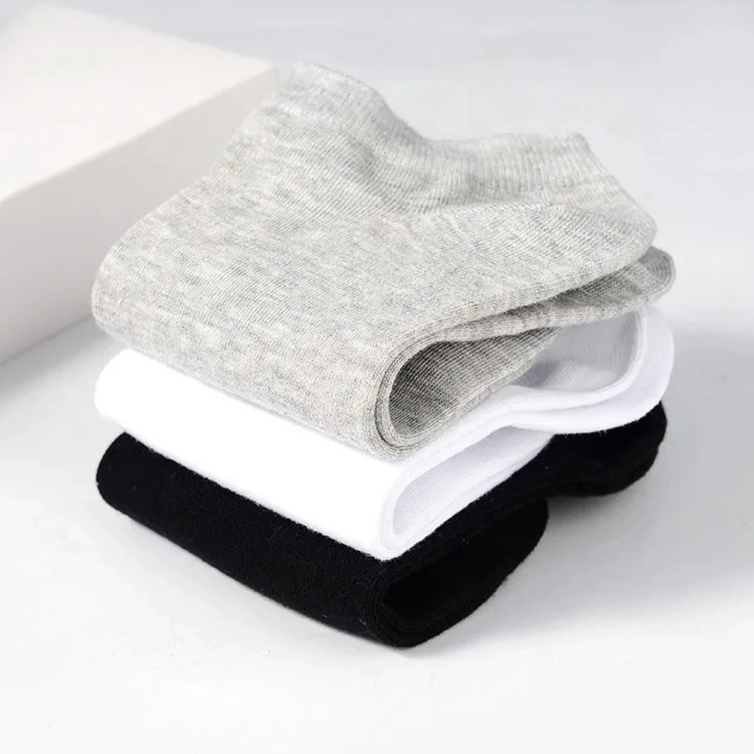 Pack de Calcetines Tobilleros Transpirables – ¡Llévate 10 pagando solo 5!