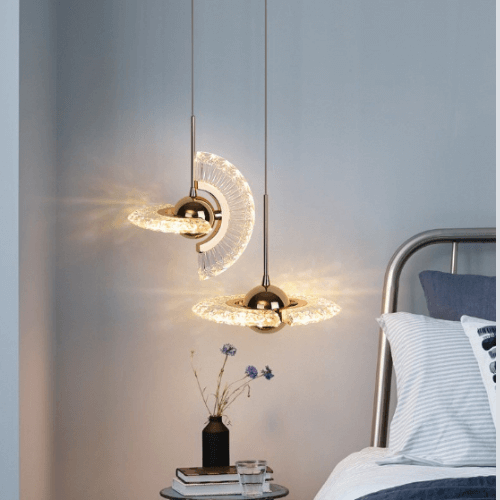 Lámpara Colgante de Cristal